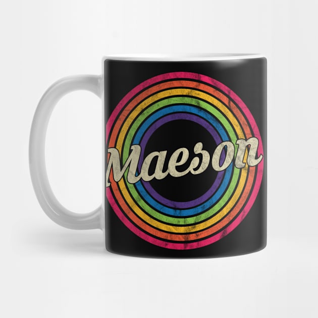 Maeson - Retro Rainbow Faded-Style by MaydenArt